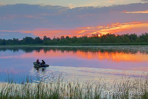 Sunrise Fishers_18165.jpg - Rideau Canal Waterway photographed near Smiths Falls, Ontario, Canada.